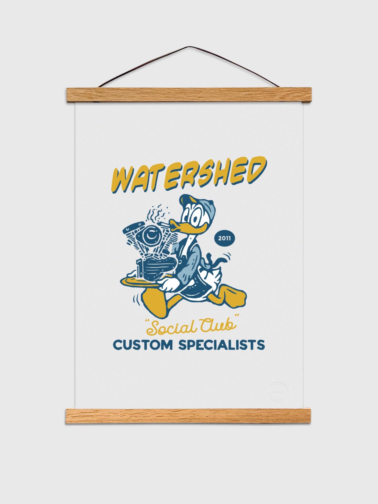 Custom Specialist Poster with Hanger - Watershed Brand