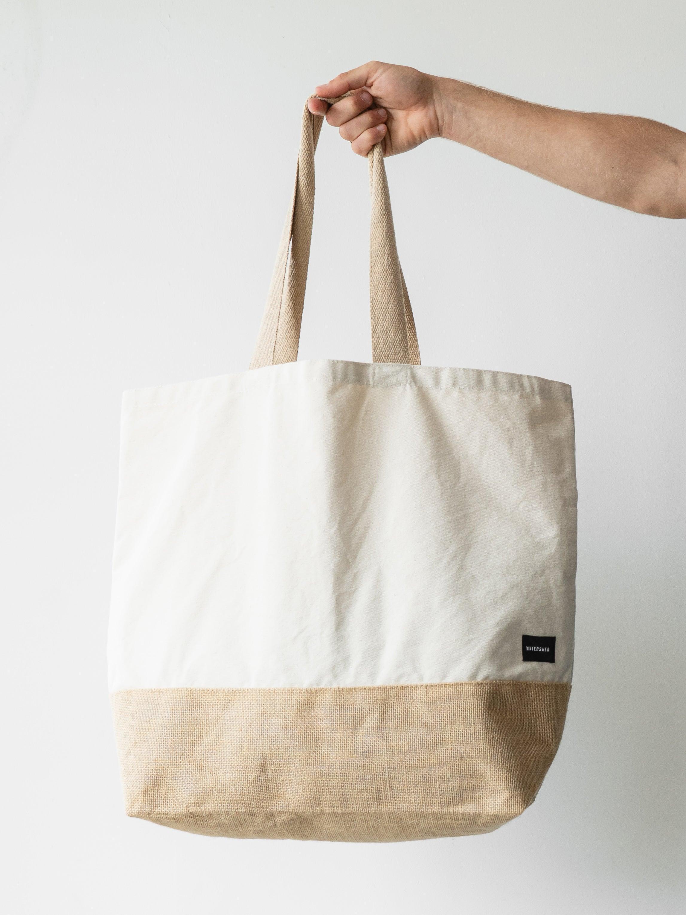 Mallow Beach Bag Medium - Natural/Jute - Watershed Brand