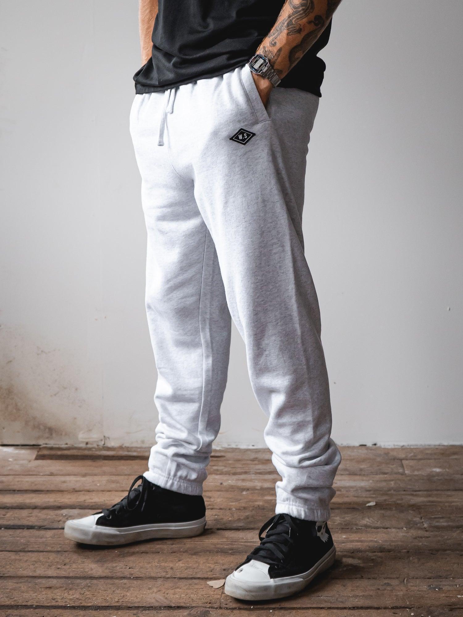 mens watershed joggers - classic mens joggers grey - uk surf brand - newquay cornwall
