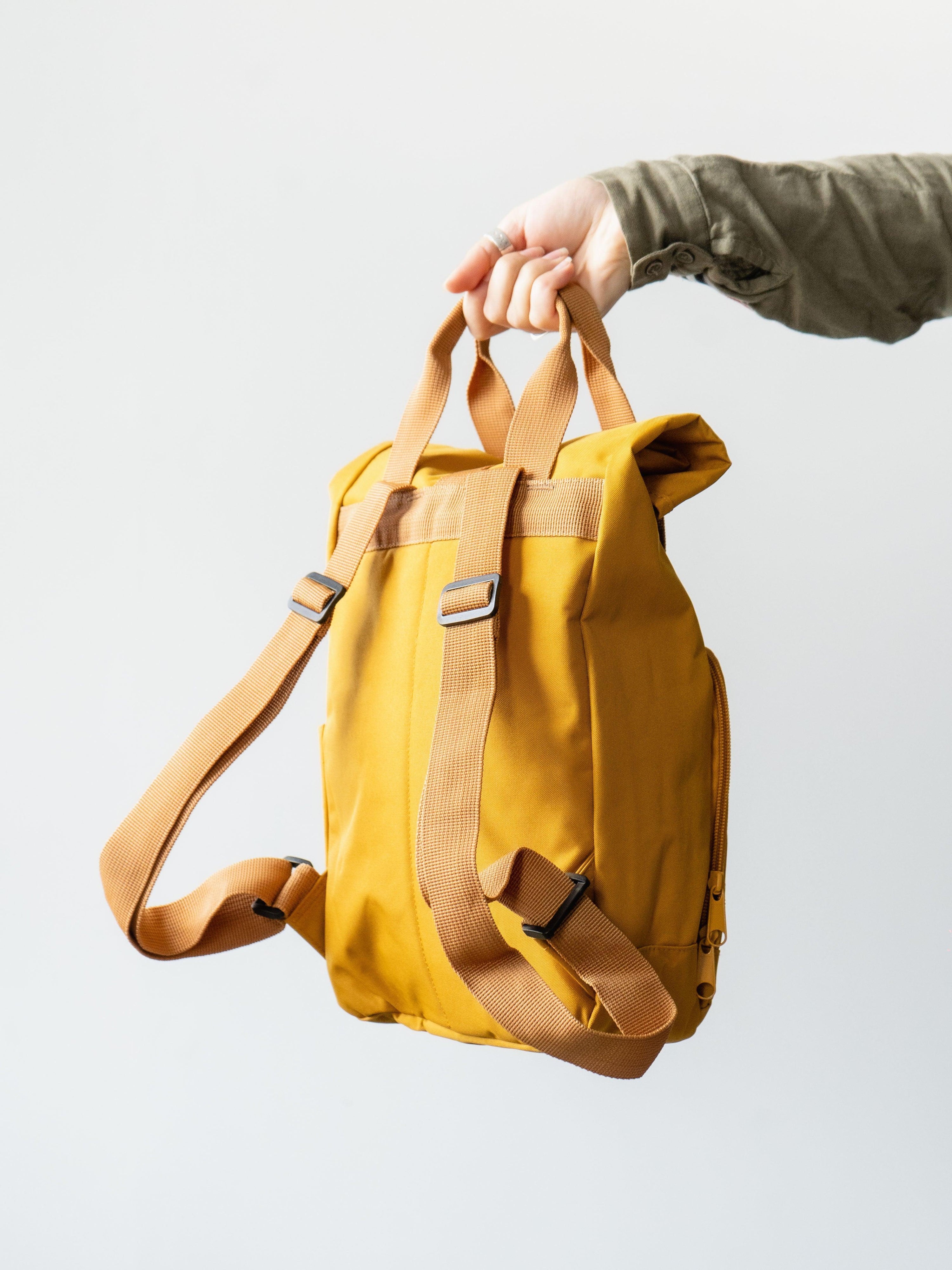 Watershed Recycled Shelter Mini Backpack - Mustard
