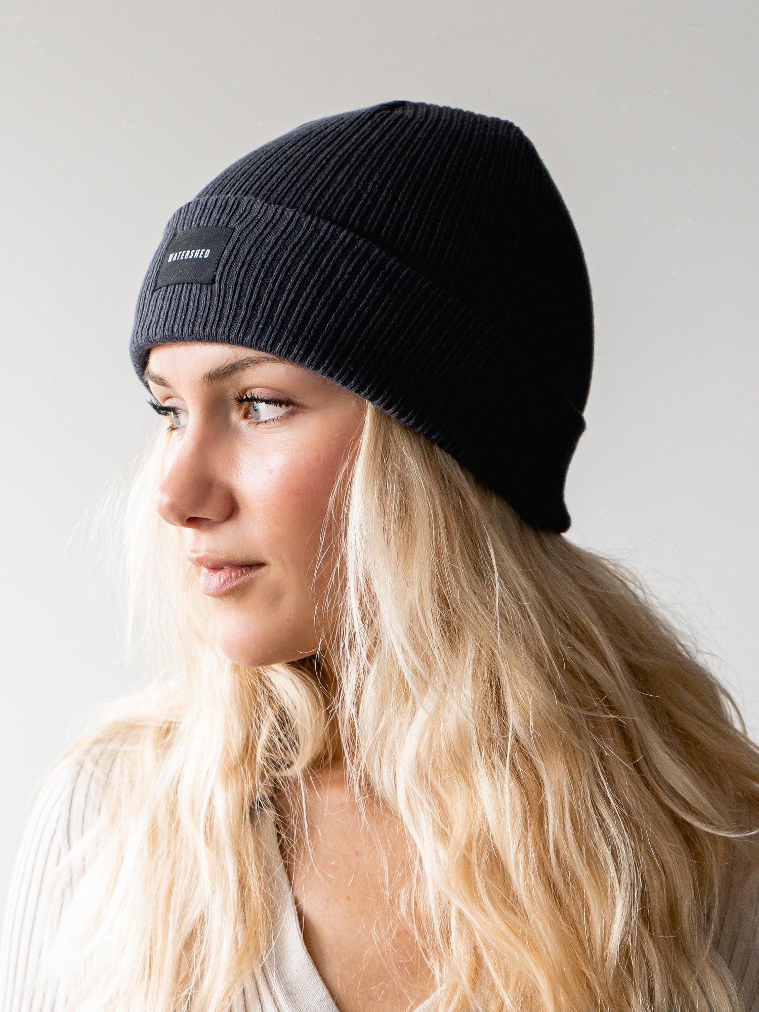 Charcoal Organic Cotton Beanie - Embrace eco-conscious fashion and winter warmth with our charcoal-colored beanie, crafted from organic cotton for a sustainable and stylish accessory.