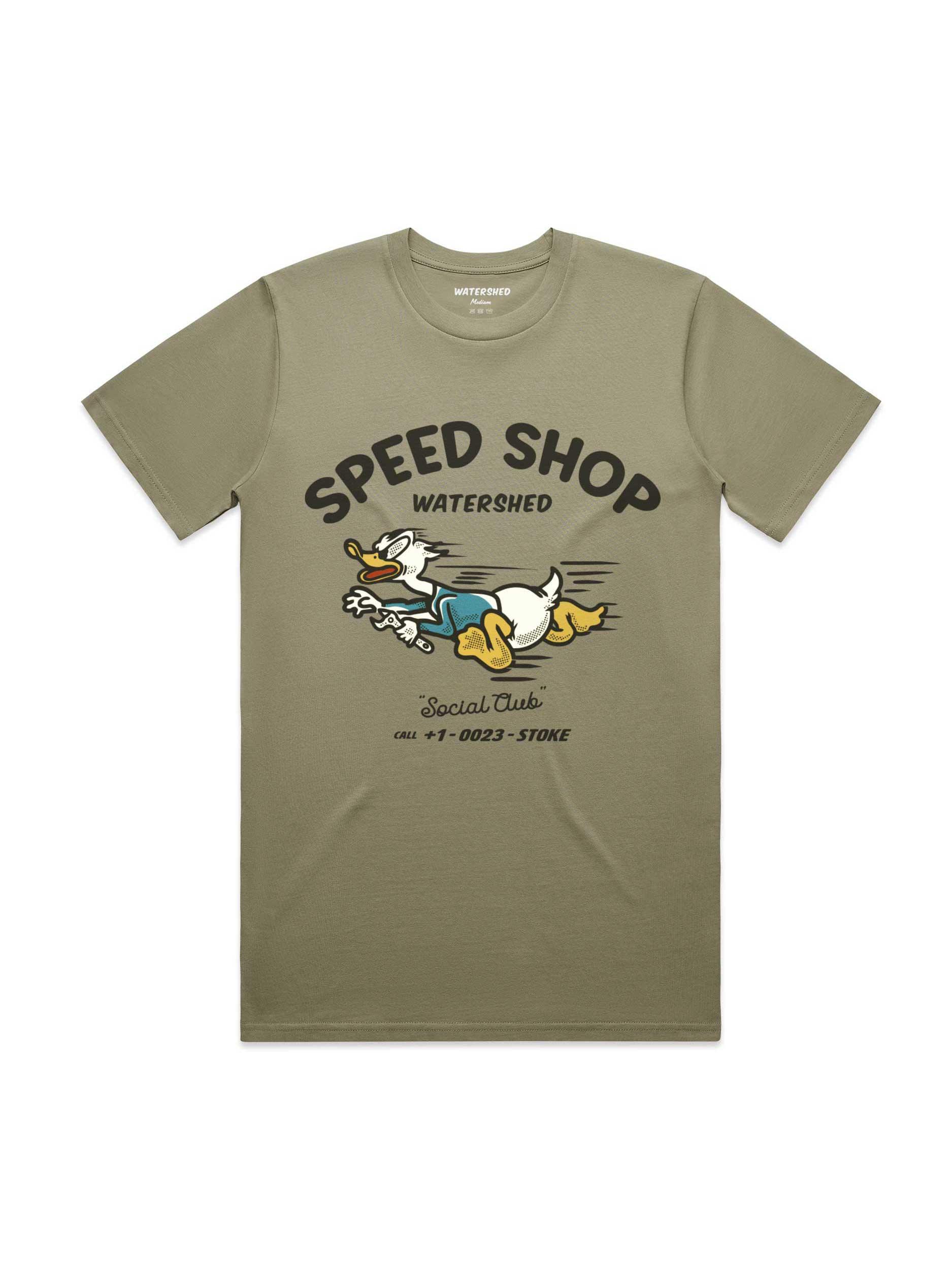 Speed Shop T-Shirt - Watershed Brand