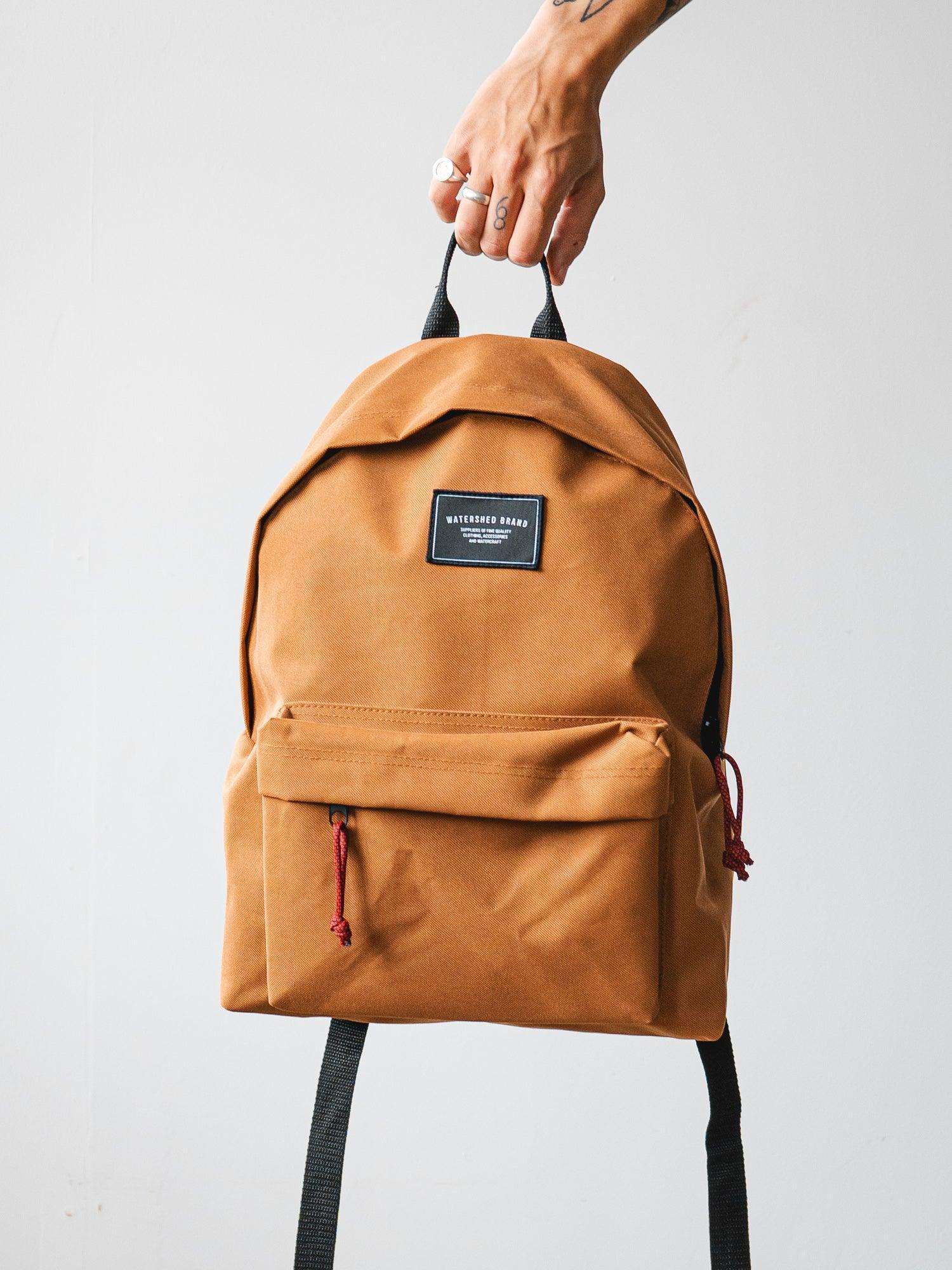School backpack - caramel backpack - union backpack 