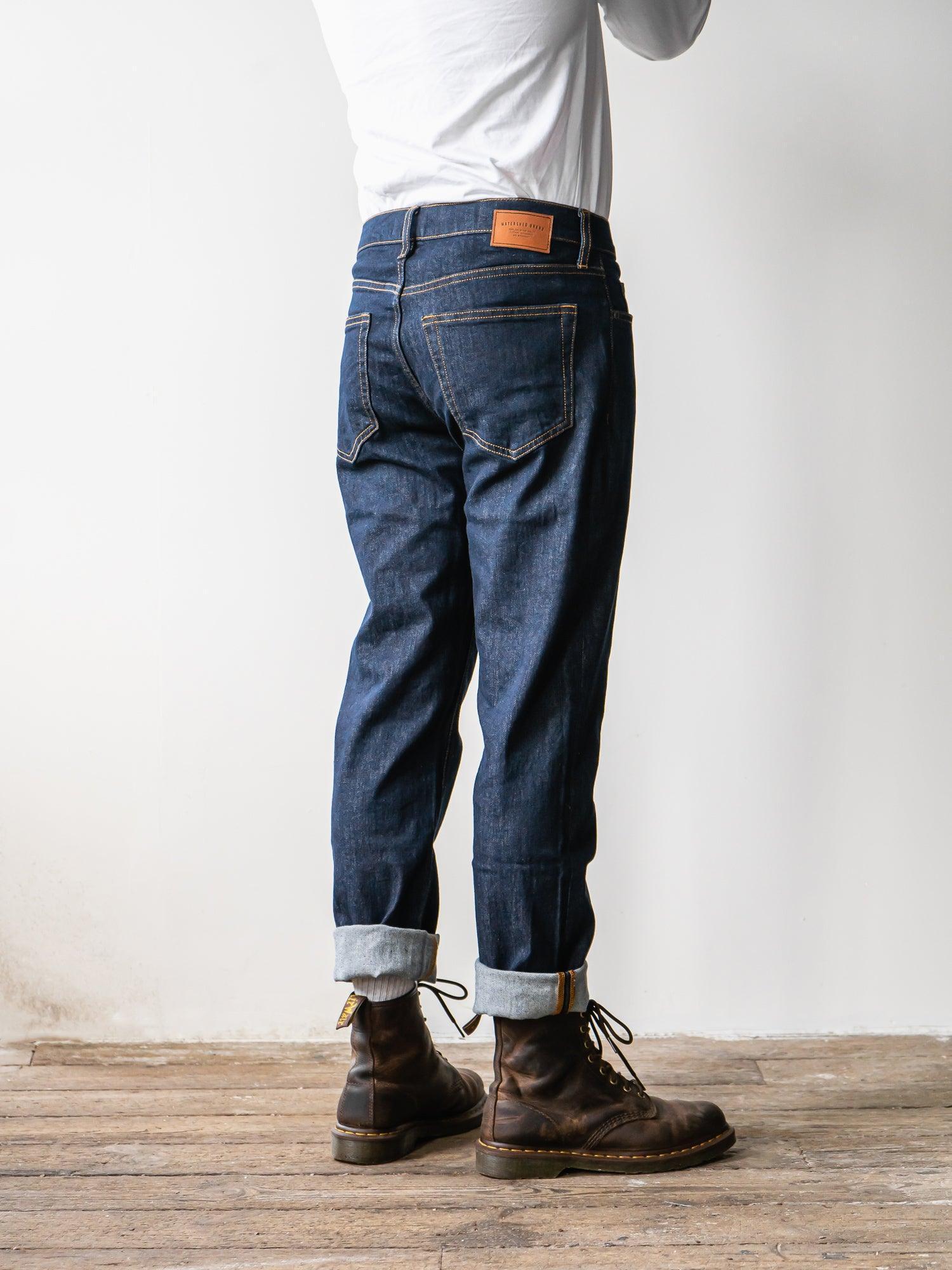 WS-1 Union Denim Jeans - Raw Indigo - Watershed Brand